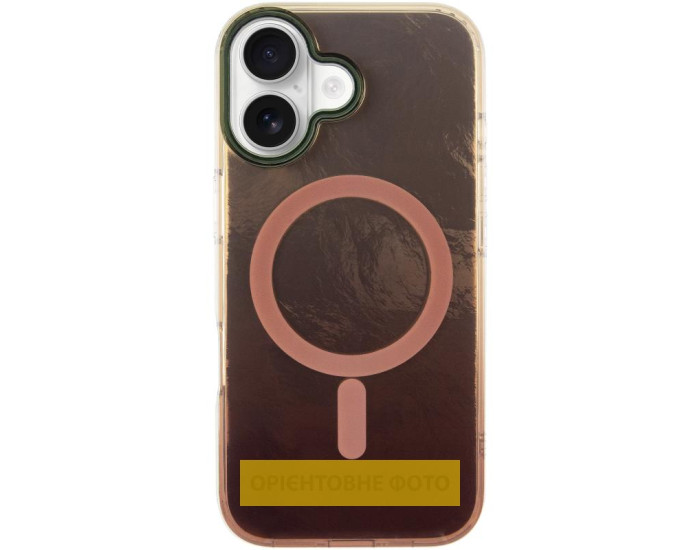 Чохол-силікон Shiny Mountain MagSafe iPhone 17, Chocolate
