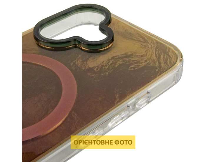 Чохол-силікон Shiny Mountain MagSafe iPhone 17, Chocolate