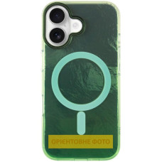 Чохол-силікон Shiny Mountain MagSafe iPhone 17, Green
