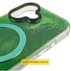 Чохол-силікон Shiny Mountain MagSafe iPhone 17, Green