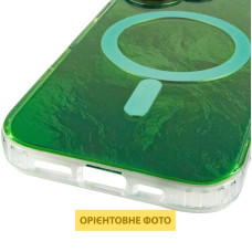 Чохол-силікон Shiny Mountain MagSafe iPhone 17, Green