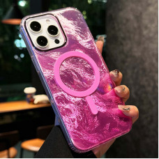 Чохол-силікон Shiny Mountain MagSafe iPhone 16 Pro, Pink