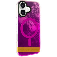 Чохол-силікон Shiny Mountain MagSafe iPhone 17, Pink