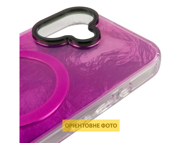 Чохол-силікон Shiny Mountain MagSafe iPhone 17, Pink