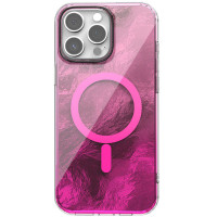 Чохол-силікон Shiny Mountain MagSafe iPhone 15 Pro Max, Pink