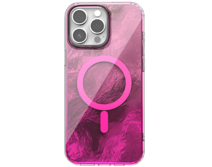 Чохол-силікон Shiny Mountain MagSafe iPhone 14 Pro, Pink