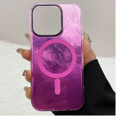 Чохол-силікон Shiny Mountain MagSafe iPhone 14 Pro, Pink