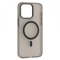 Чохол-силікон Silver Shield MagSafe iPhone 16 Pro Max, Transparent black