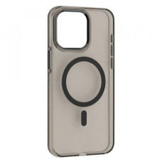 Чохол-силікон Silver Shield MagSafe iPhone 16 Pro Max, Transparent black