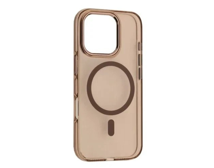 Чохол-силікон Silver Shield MagSafe iPhone 16 Pro, Desert gold