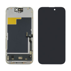 Дисплей с сенсорным экраном (модуль) iPhone 15 Pro, черный, DD-OLED (без ошибки)