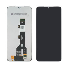 Дисплей з сенсорним екраном (модуль) Motorola XT2535-14 Moto G06, чорний, оригінал, сервісна упаковка GXQC