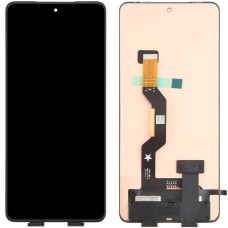 Дисплей з сенсорним екраном (модуль) Motorola XT2527-2 Moto G86/ XT2527-7 Moto G86 Power, чорний, P-OLED, оригінал