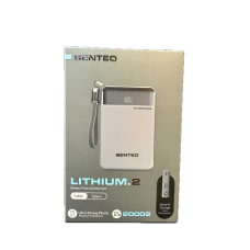 Портативная батарея (Power Bank) Senteo Lithium 2 (PS2-02) 20000mAh, 22.5W fast charging with cable Version_1, темно-серый
