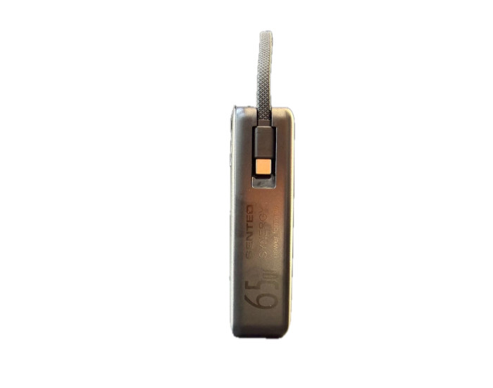 Портативна батарея (Power Bank) Senteo Lithium 2 (PS3-02) 30000mAh, 22.5W fast charging with cable Version_1, Темно-сірий