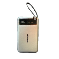 Портативная батарея (Power Bank) Senteo Lithium 1 (PS-01) 20000mAh, 65W fast charging with cable Version_1, темно-серый