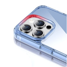 Чохол-силікон TPU+PC Multi-Color iPhone 15 Pro, Blue