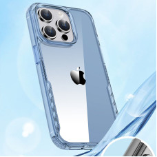 Чохол-силікон TPU+PC Multi-Color iPhone 15 Pro, Blue