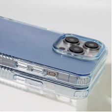 Чохол-силікон TPU+PC Multi-Color iPhone 15 Pro, Blue