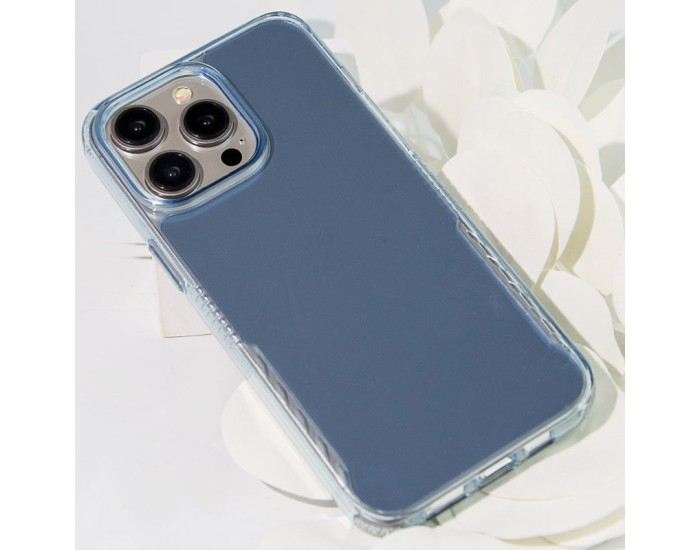 Чохол-силікон TPU+PC Multi-Color iPhone 15 Pro, Blue