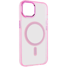 Чохол-силікон TPU+Iris with MagSafe iPhone 13, Рожевий