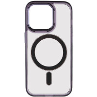 Чохол-силікон TPU+Iris with MagSafe iPhone 15 Pro, чорний