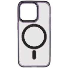 Чохол-силікон TPU+Iris with MagSafe iPhone 15 Pro, чорний