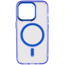 Чохол-силікон TPU+Iris with MagSafe iPhone 14 Pro, Blue