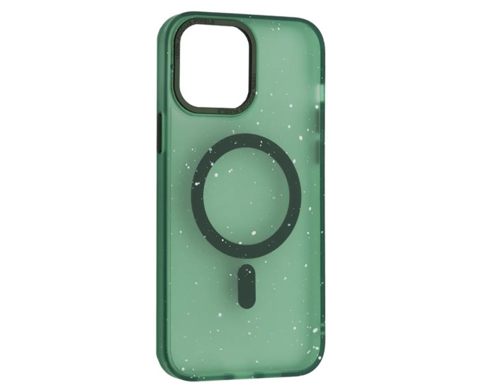 Чохол-силікон SPRAY MAGSAFE Case iPhone 13 Pro, Green