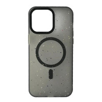 Чохол-силікон SPRAY MAGSAFE Case iPhone 16 Pro, Black