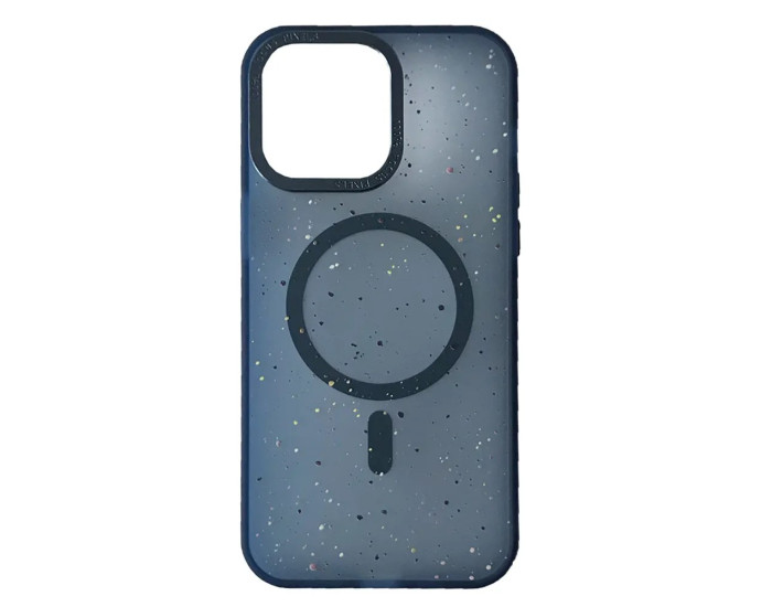 Чохол-силікон SPRAY MAGSAFE Case iPhone 16 Pro, Dark Blue