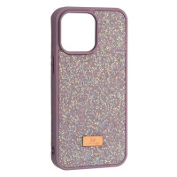 Чохол-силікон Swarovski Case iPhone 15 Pro Max, Violet
