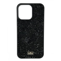 Чехол-силикон Swarovski Case iPhone 14 Pro, Black