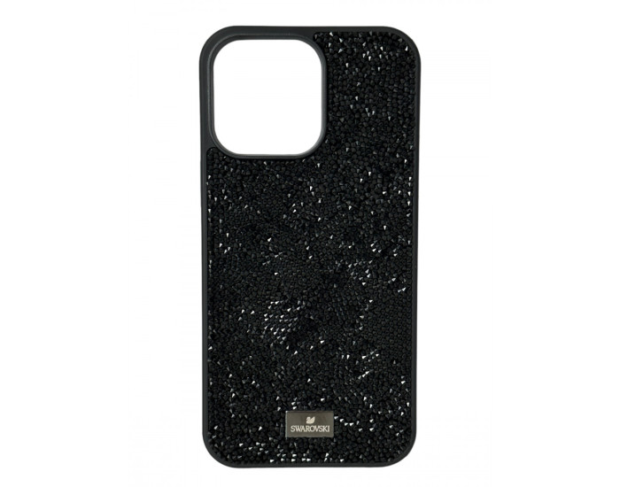 Чохол-силікон Swarovski Case iPhone 14 Pro Max, Black