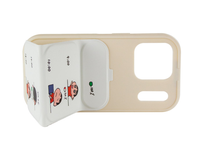 Чохол-силікон TPU Panel Stand iPhone 17 Pro, Battery mood