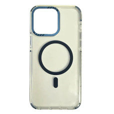 Чохол-силікон TRX with MagSafe iPhone 15, Blue