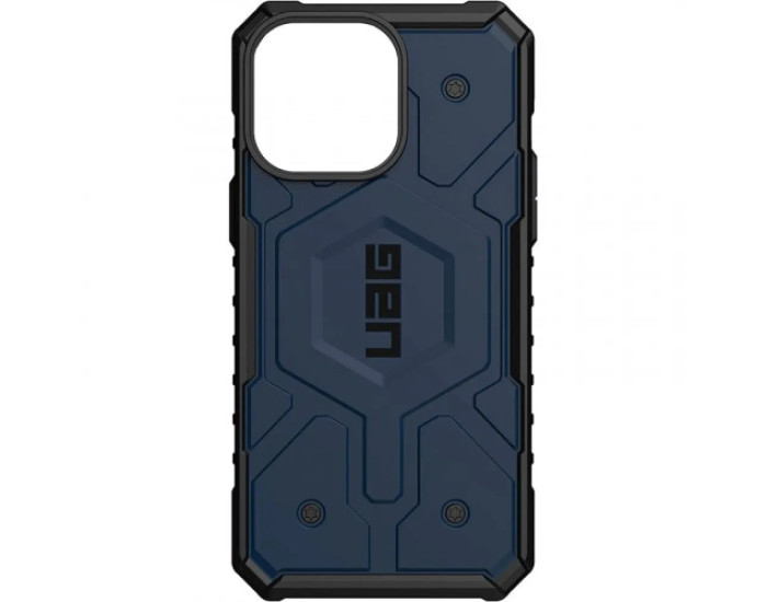 Чохол-силікон протиударний UAG NEW PATHFINDER COLORS MAGSAFE iPhone 15 Pro, Dark blue