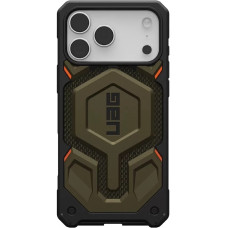 Чохол-силікон протиударний UAG Monarch Pro MagSafe (Kevlar) iPhone 17 Pro Max, Element green