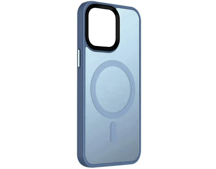 Чохол-силікон Ummi Colorful with MagSafe iPhone 14 (Блакитний / Sierra Blue)