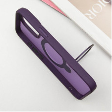 Чохол-силікон Ummi Colorful with MagSafe HQ Ring iPhone 14 (Фіолетовий / Purple)