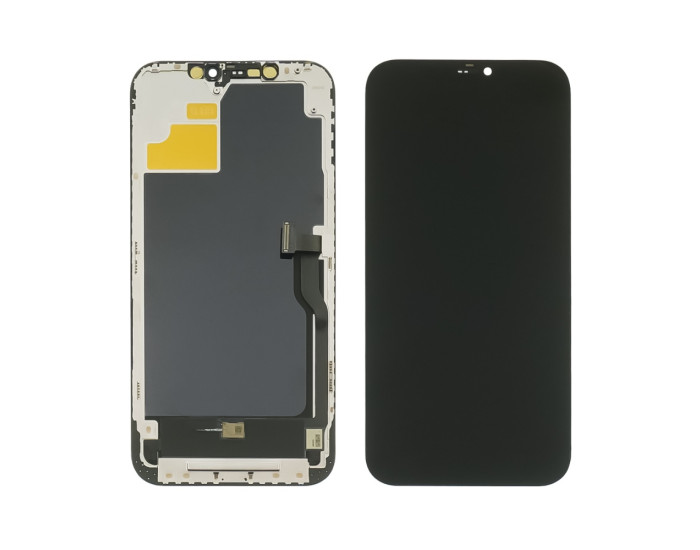 Дисплей с сенсорным экраном (модуль) iPhone 12 Pro Max, черный, ZY-OLED, 60Hz (без ошибки) 
