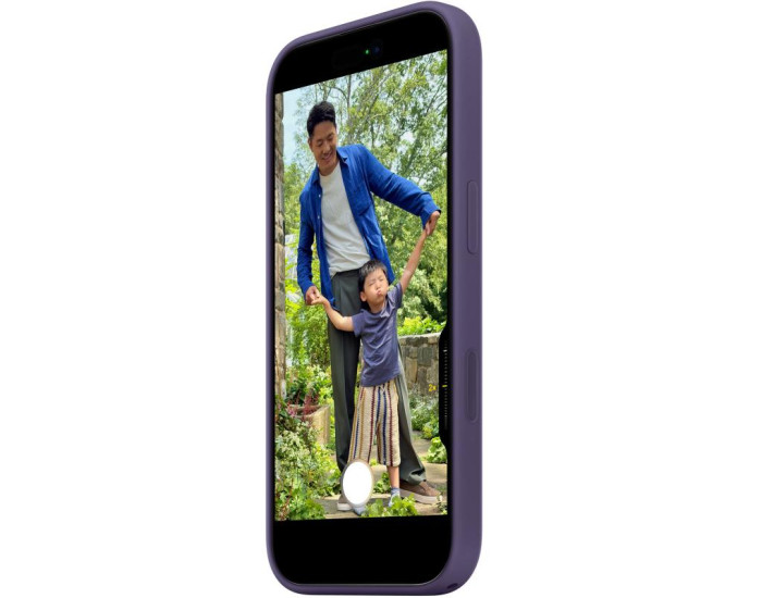 Чехол-силикон оригинал Full Soft Matte with MagSafe and Animation iPhone 17, Purple fog