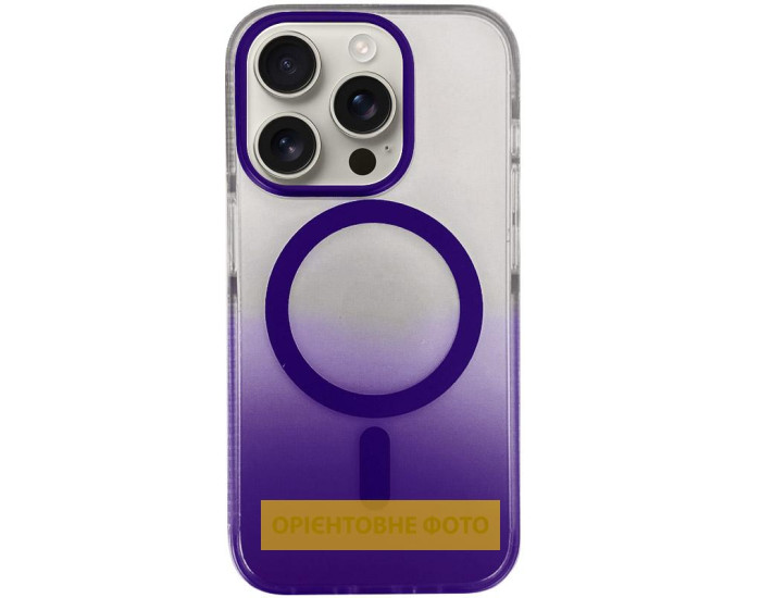 Чохол-силікон Phantom with MagSafe iPhone 17, фіолетовий