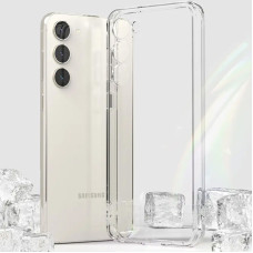 Чехол-силикон Epic Transparent 1,5mm Full Camera Samsung S23, прозрачный