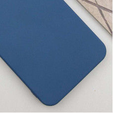 Чехол-силикон Getman Liquid Silk Full Camera Samsung Galaxy S23, синий