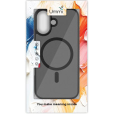 Чехол-силикон Ummi Colorful with MagSafe iPhone 17, черный