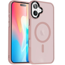 Чехол-силикон Ummi Colorful with MagSafe iPhone 17, розовый