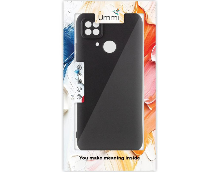 Чехол-силикон Ummi Lakshmi Full Camera Xiaomi Redmi 10C, черный