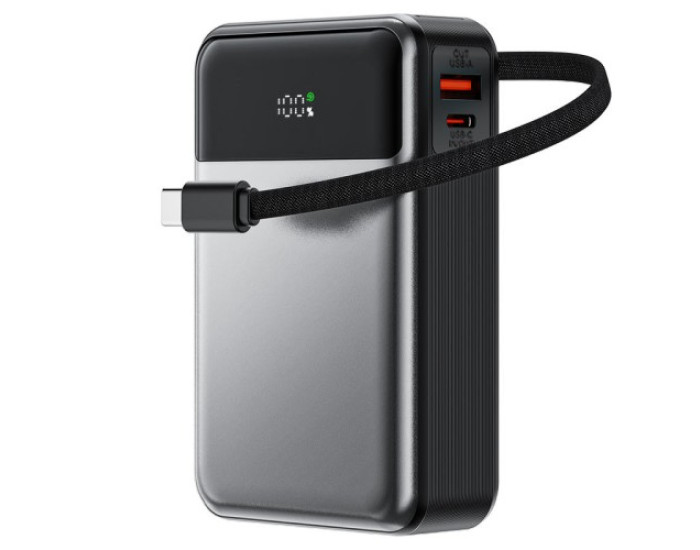 Портативная батарея (Power Bank) Acefast M21 PD65W with cable 20 000mAh, черная