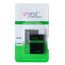 Аккумулятор Grand Premium Nokia BL-4D (деффект упаковки)